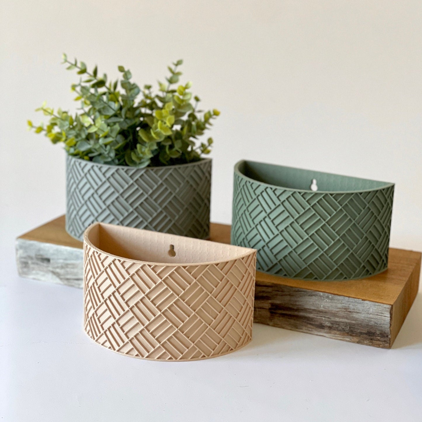 Wall Planter "Mosaic" Choose Your Color
