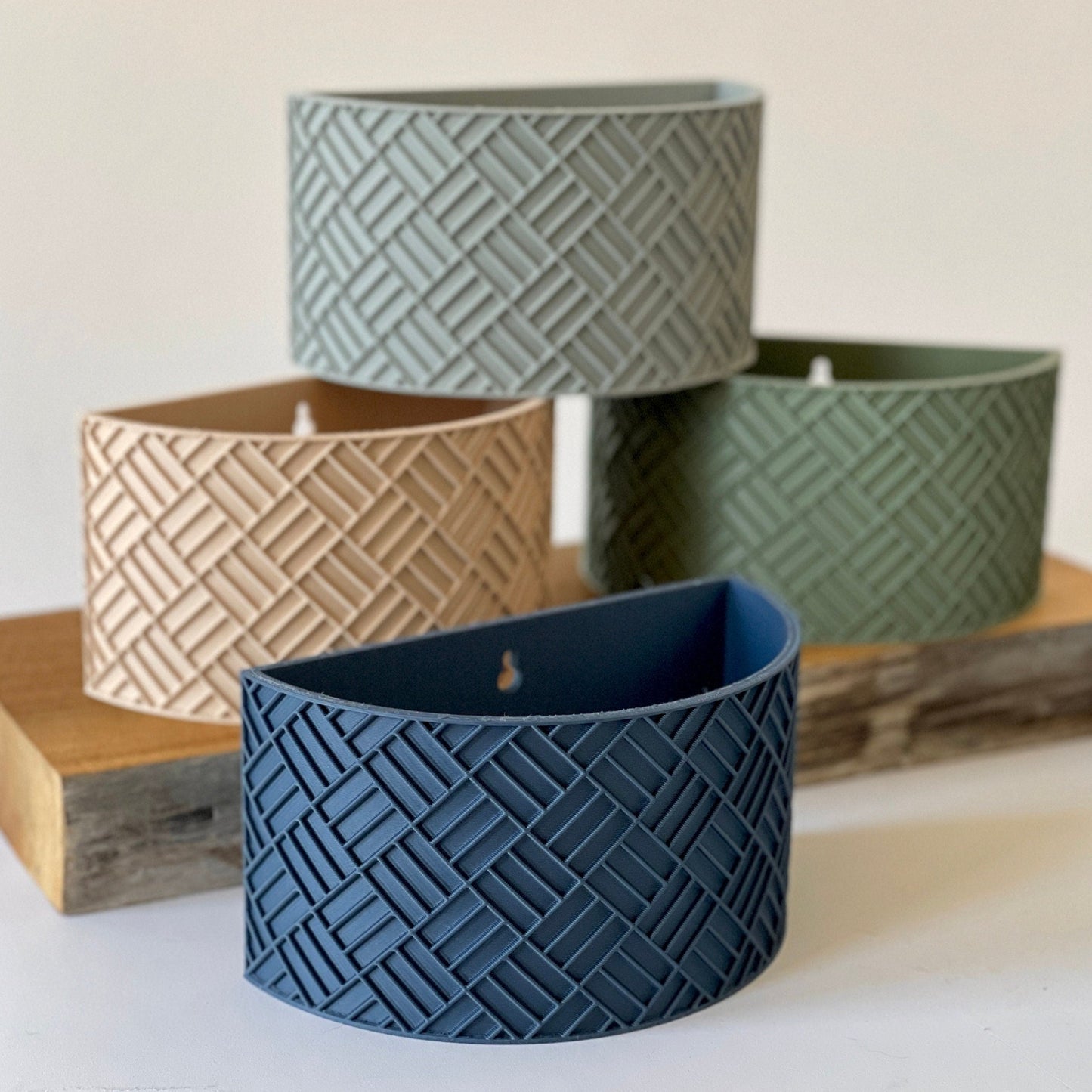 Wall Planter "Mosaic" Choose Your Color